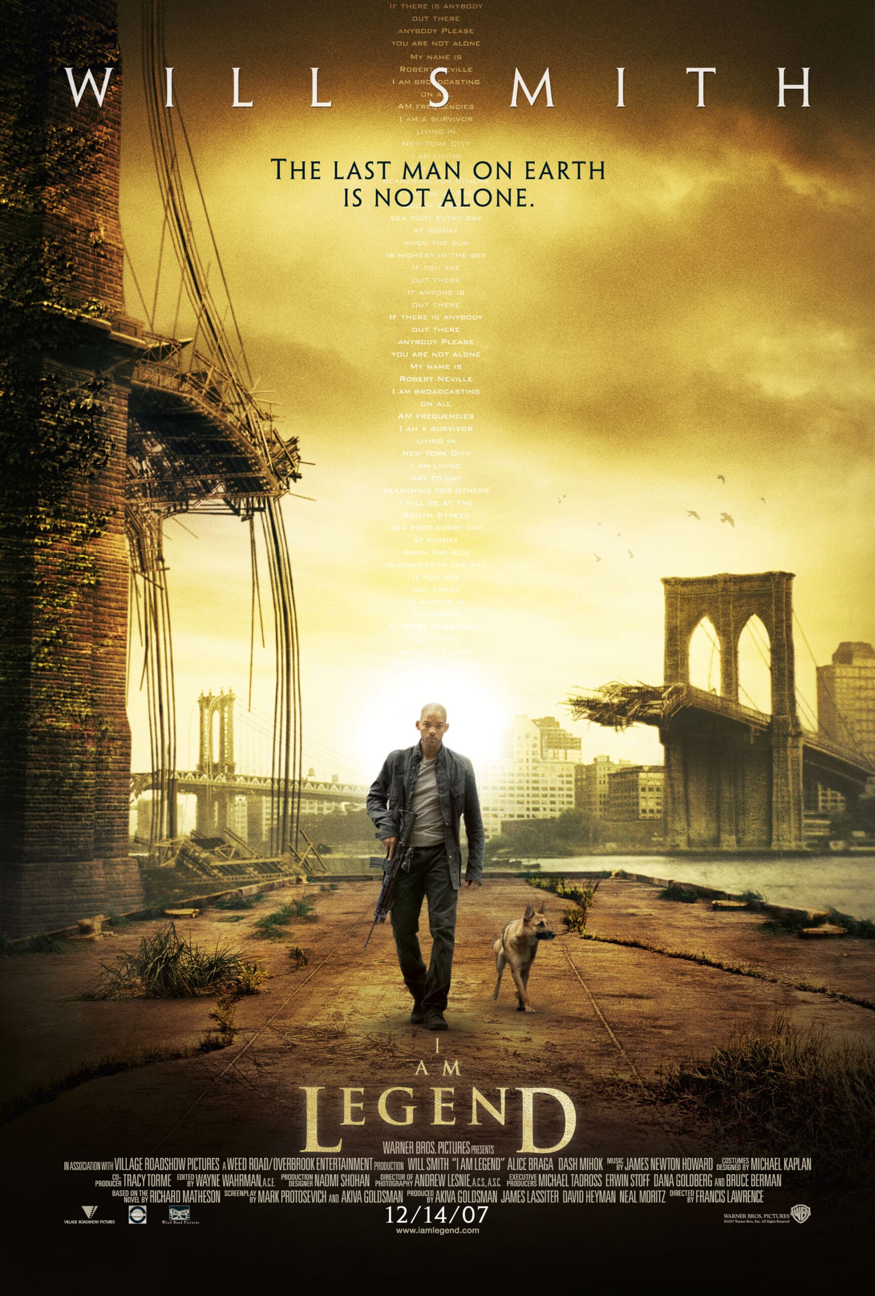 من افسانه هستم (I Am Legend)