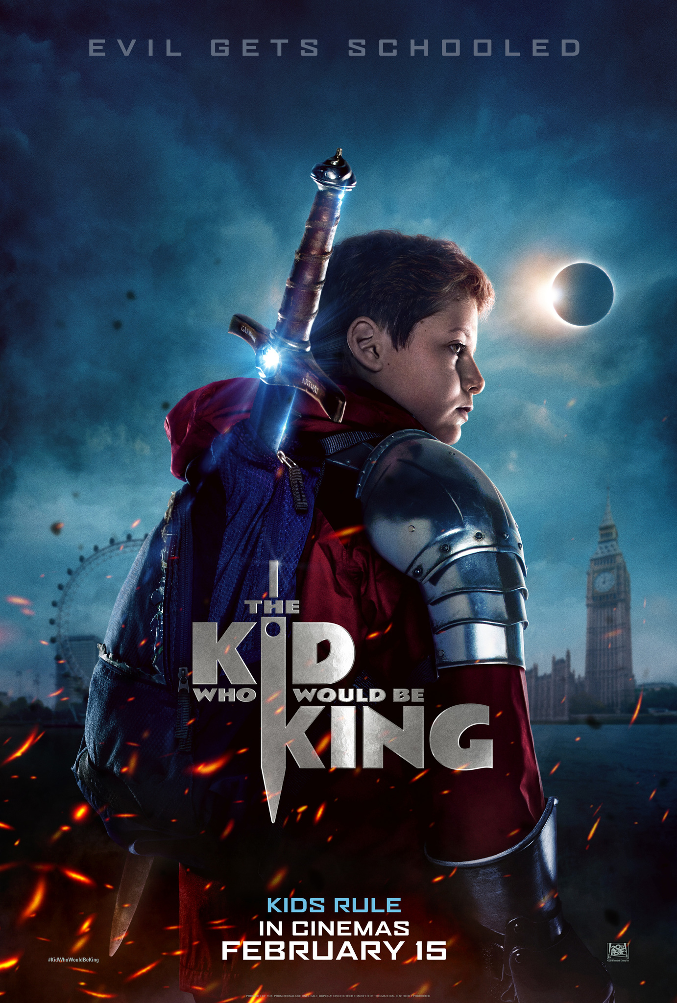 پسری که شاه خواهد شد (The Kid Who Would Be King)