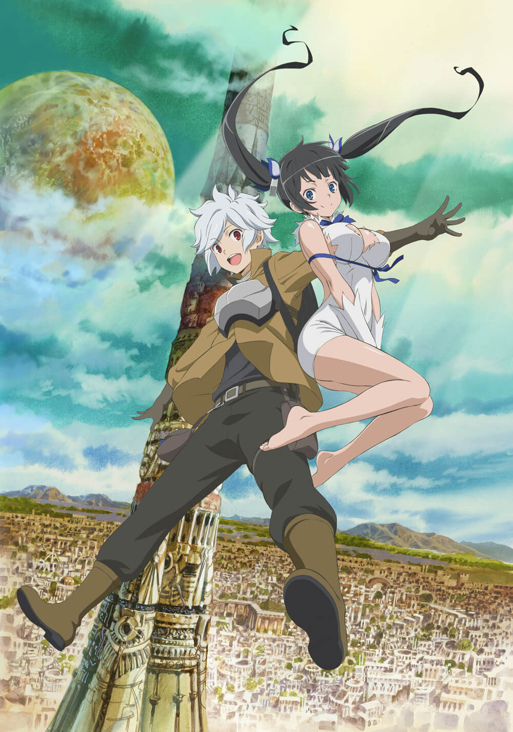 آیا تلاش برای بلند کردن دختران در سیاهچال اشتباه است؟ (Is It Wrong to Try to Pick Up Girls in a Dungeon?)