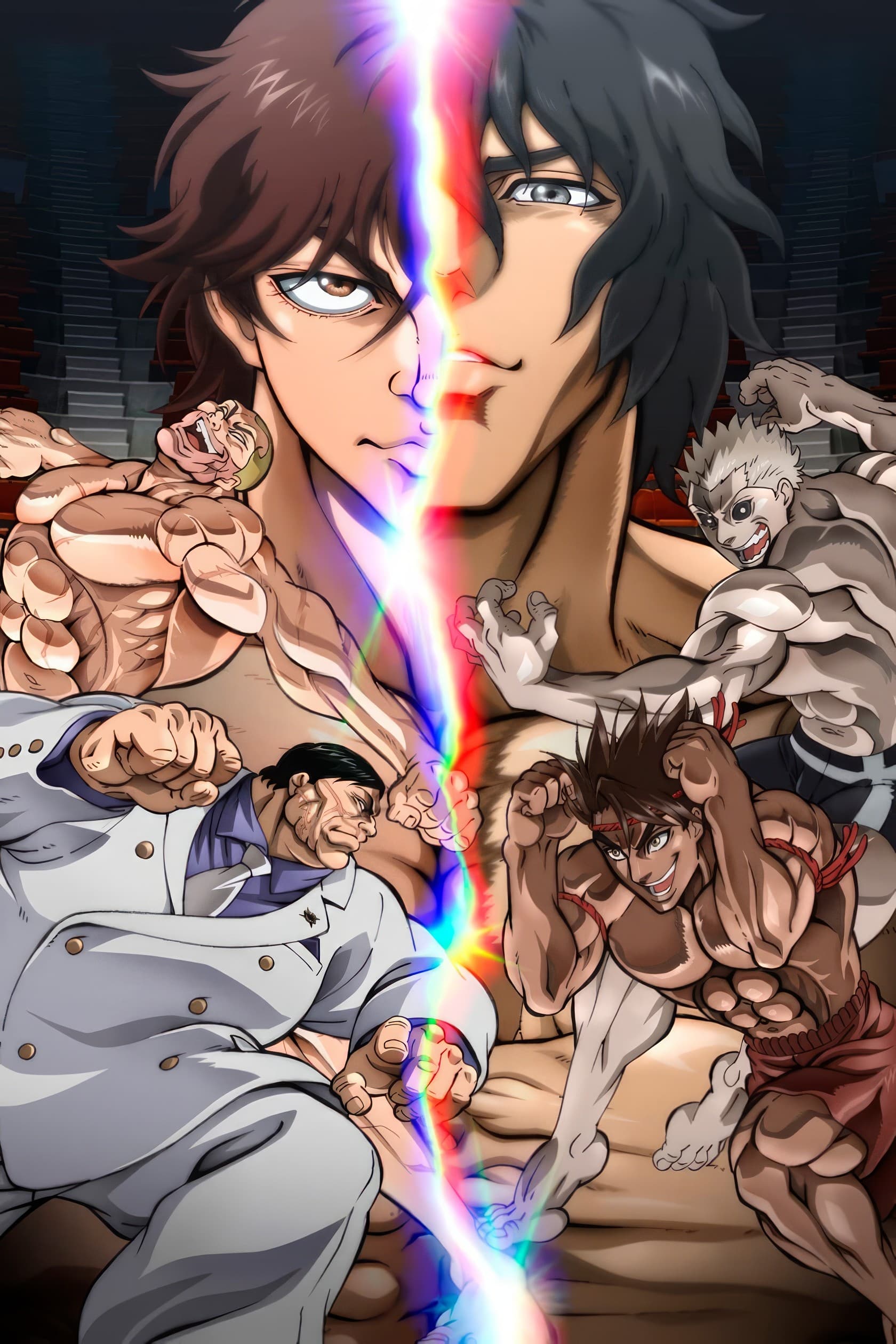 باکی هانما در برابر کنگان عاشورا (Baki Hanma VS Kengan Ashura)