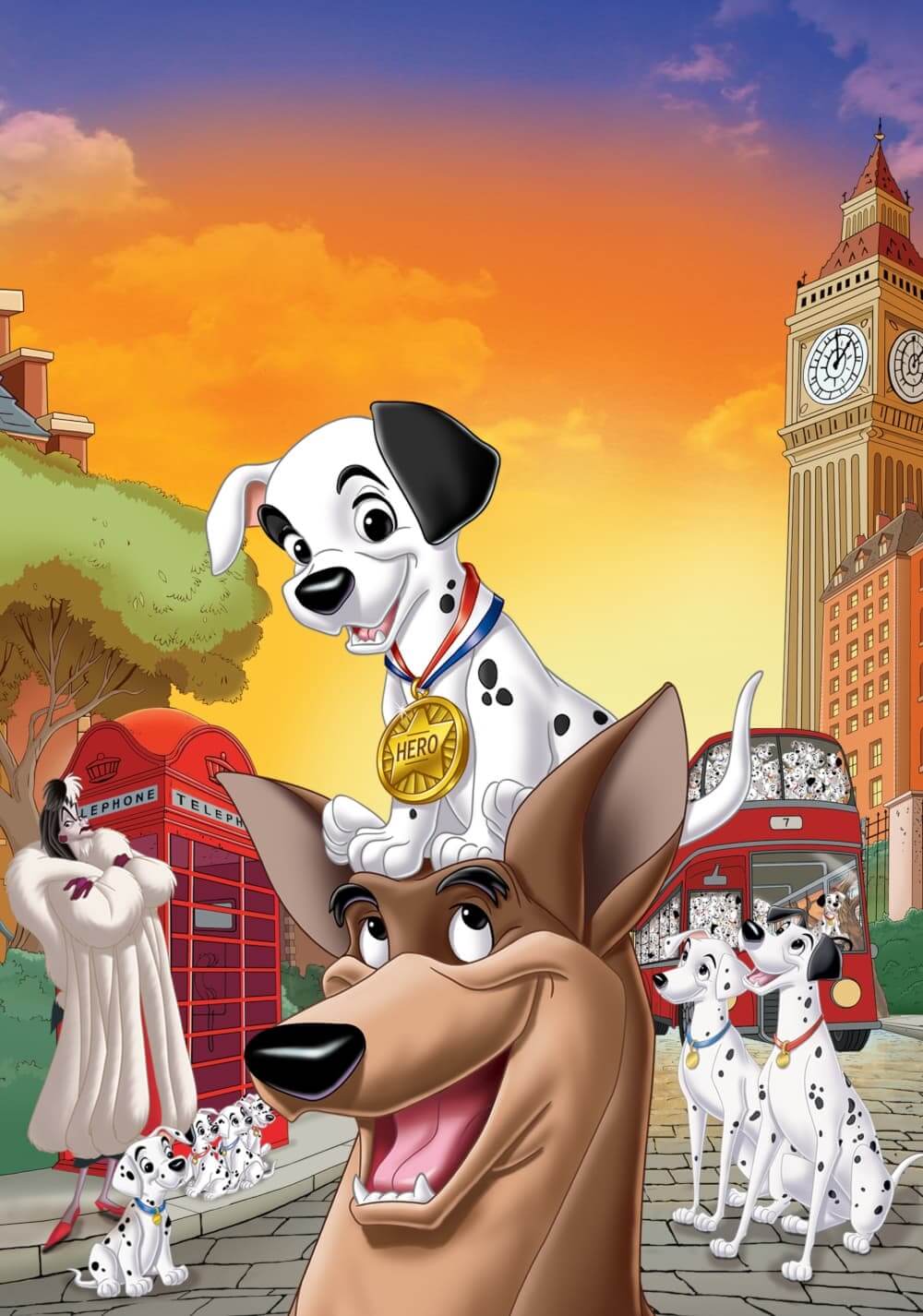 ۱۰۱ سگ خالدار قسمت دوم (101 Dalmatians 2: Patch’s London Adventure)