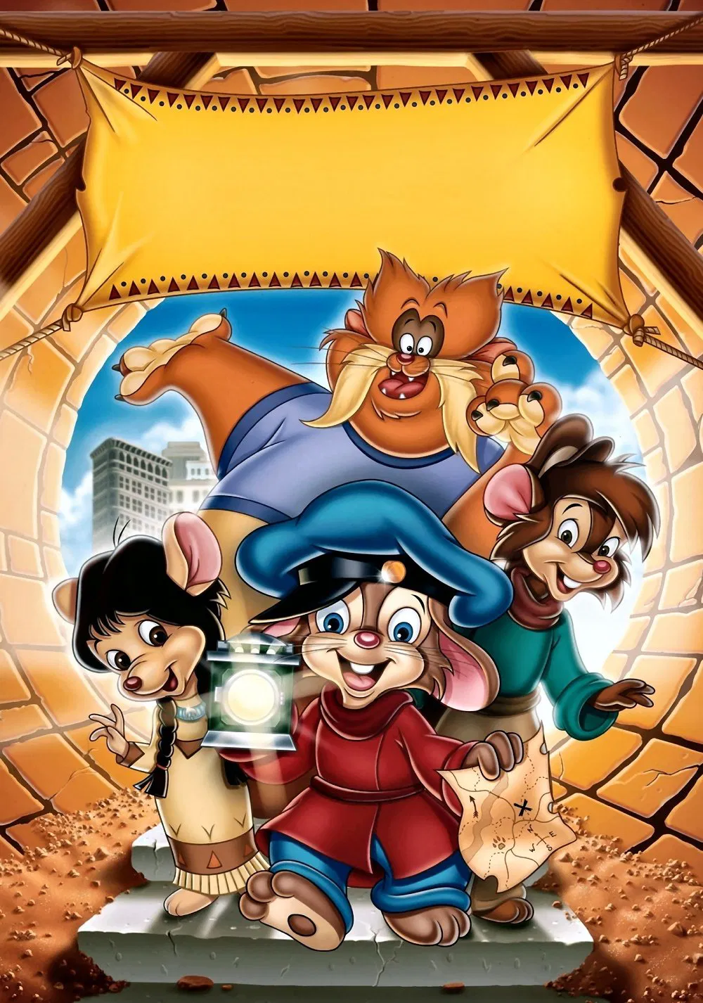دم آمریکایی: گنج جزیره منهتن (An American Tail: The Treasure of Manhattan Island)