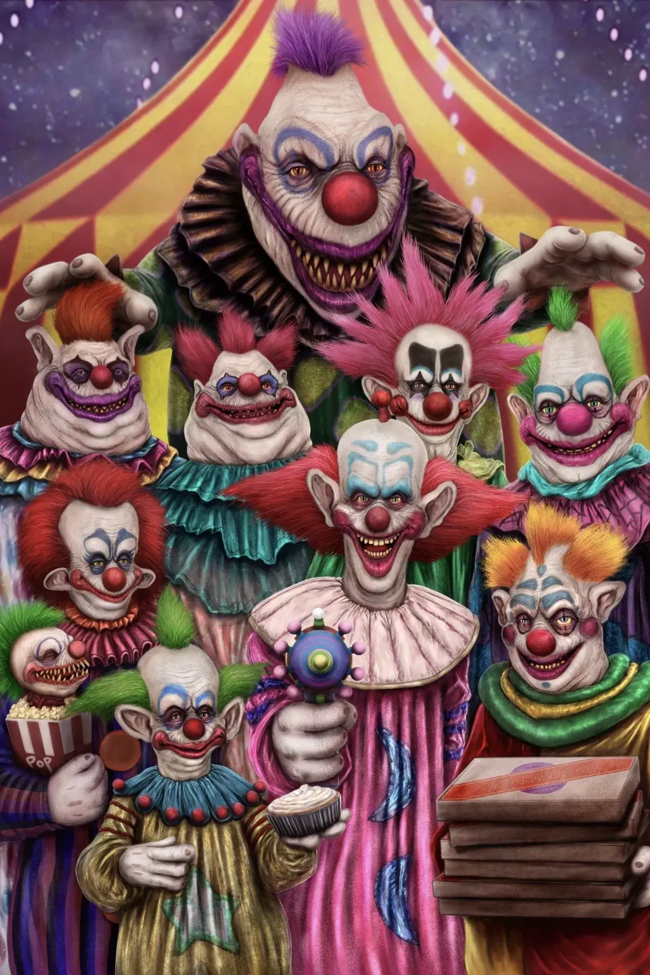 دلقک‌های قاتل از فضا (Killer Klowns from Outer Space)